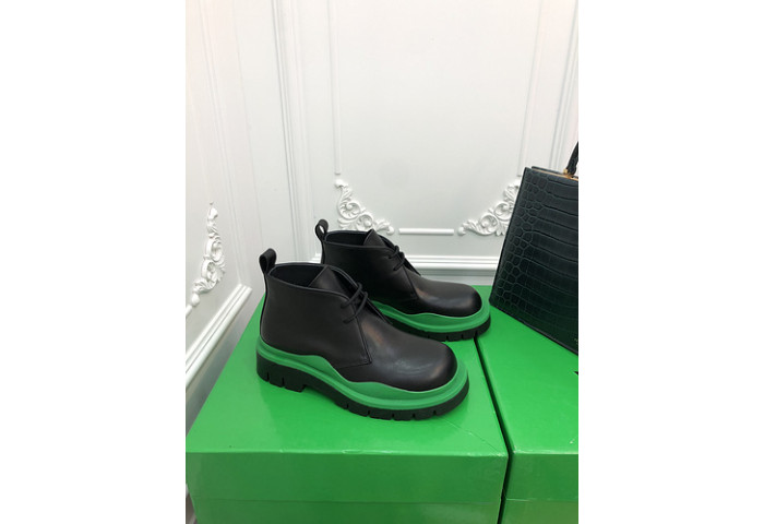 Botteg*Venta Tire Leather Ankle boots