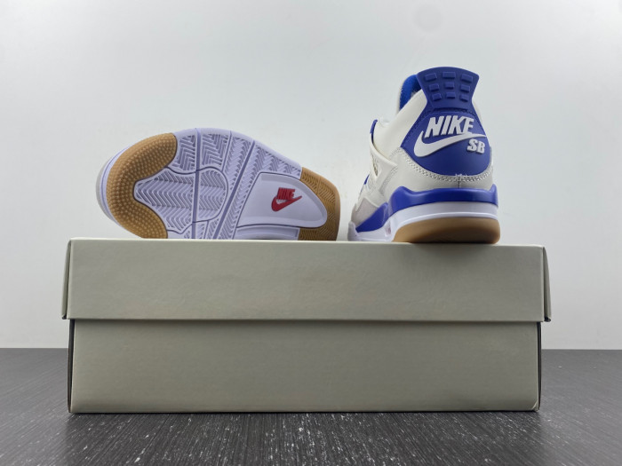 unknown air jordan 4 retro sb blue color