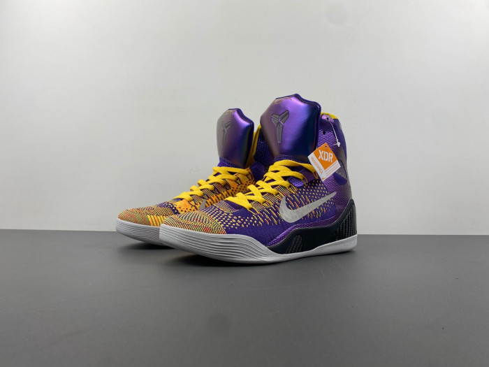 nike kobe 9 elite ''team'' 630847-500