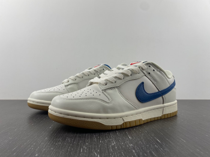 nike dunk low se ''sail game royal gum'' dx3198-133