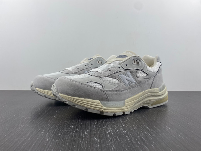 new balance 992 white silver (2021) - m992md