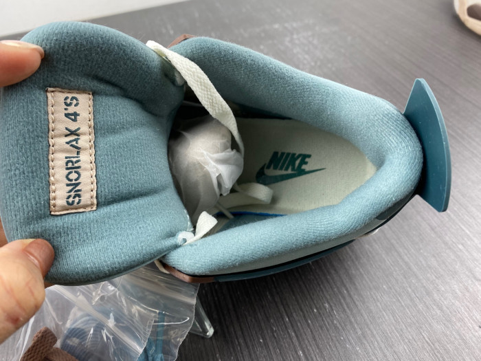 pokémon x air jordan 4 “snorlax custom”