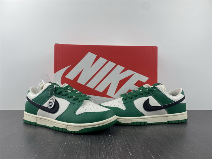 nike dunk low "lottery" green dr9654-100