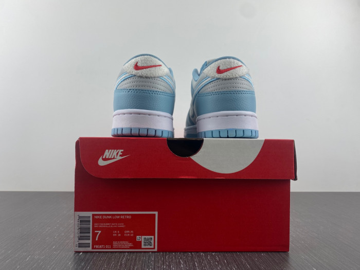 nike dunk low "grey fog/worn blue" fb1871-011