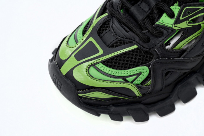 Ba*len*cia*ga track 2 sneaker black green 568614 w2gn3 1086