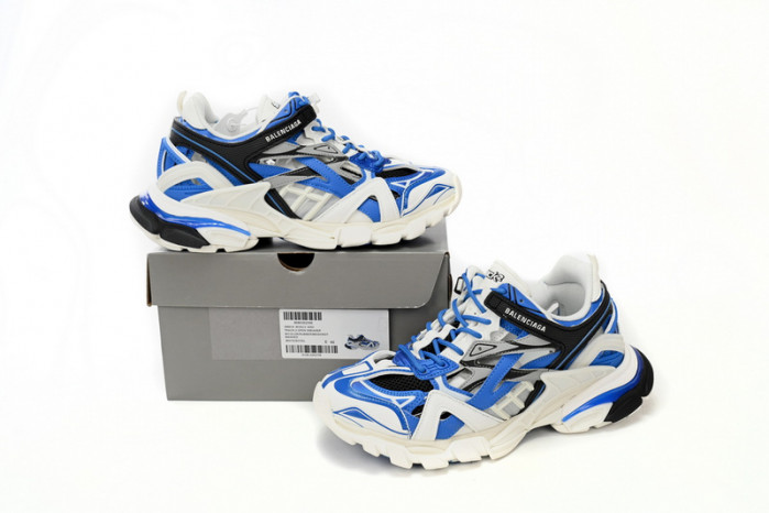 Ba*len*cia*ga track 2 sneaker blue white 568614 w3ae2 4191