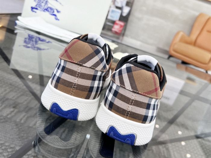 Bur*berry Check Terrace Sneakers