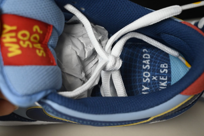 why so sad? x nike sb dunk low dx5549-400