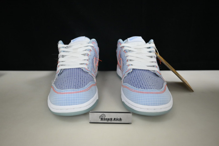 union x nike dunk low “passport pack argon” dj9649-400