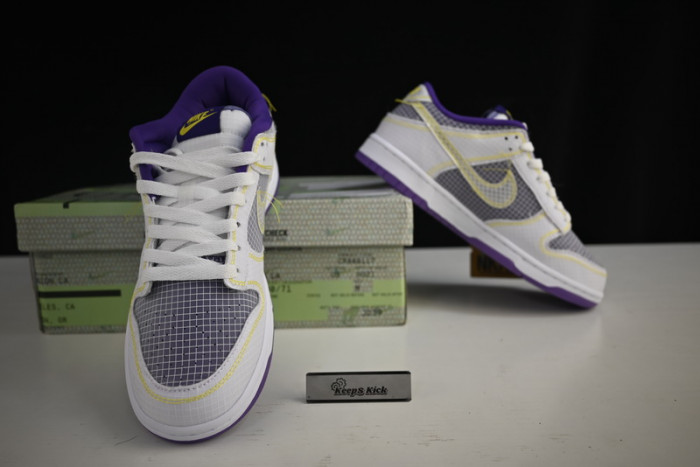 union x nike dunk low “court purple” dj9649-401