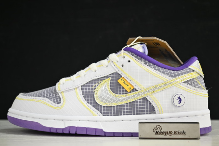 union x nike dunk low “court purple” dj9649-401