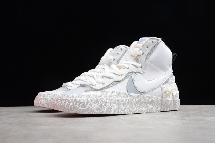 nike blazer mid sacai white grey bv0072-100