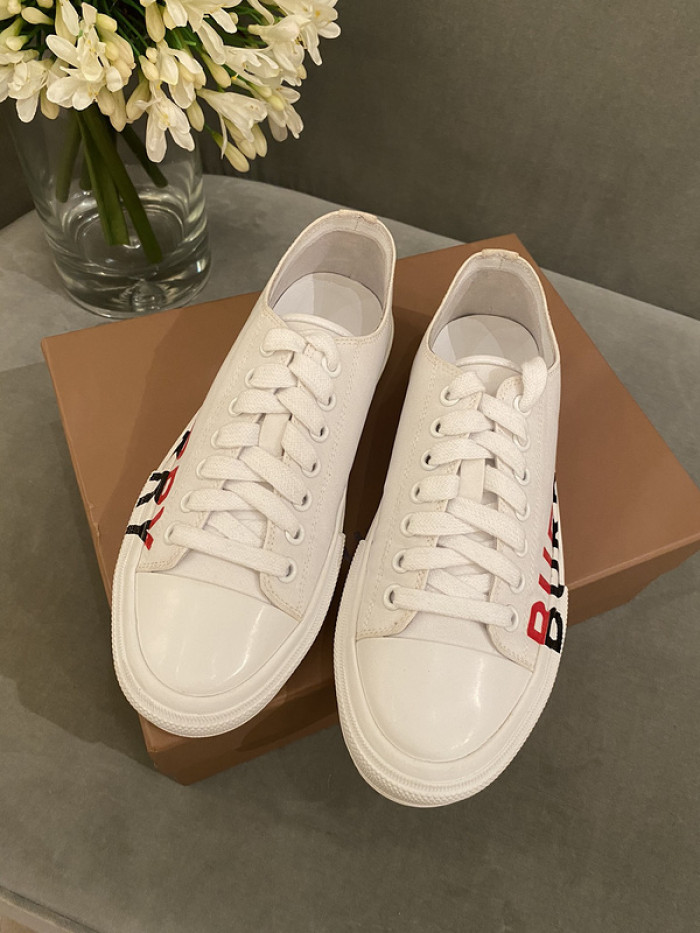 Bur*berry Vintage Check Cotton Sneakers