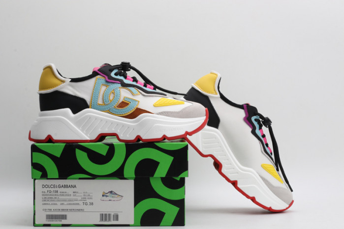 mixed-material daymaster sneakers