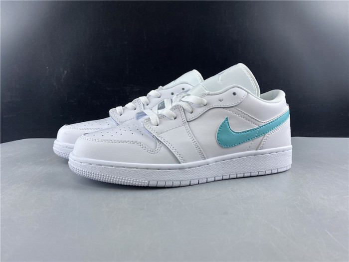 air jordan 1 low ''white multi-color'' cw7033 100