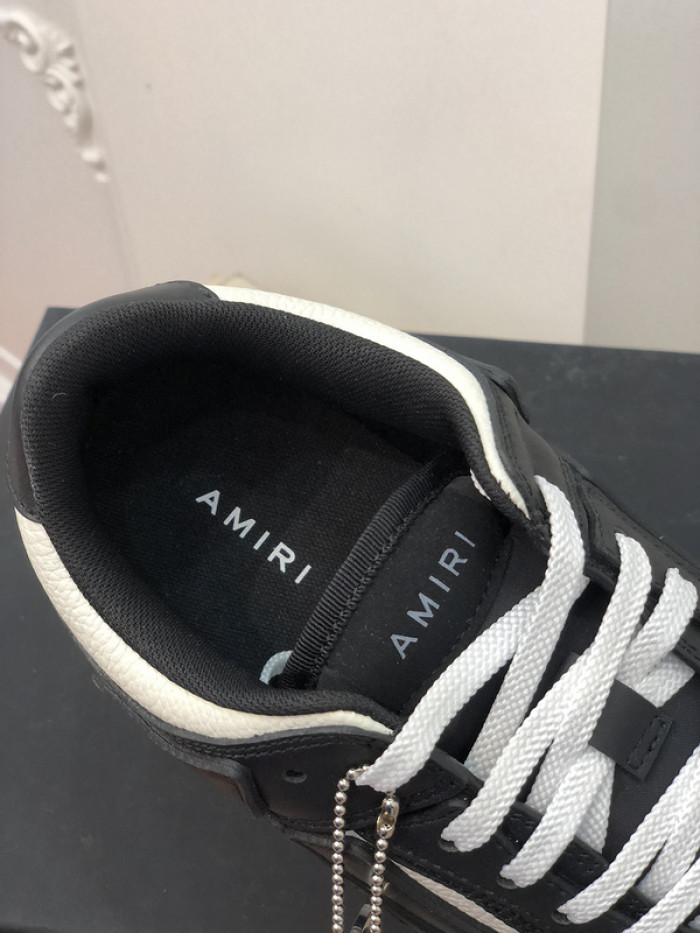 amiri* skel leather sneakers