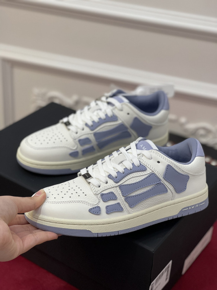 amiri* skel leather sneakers