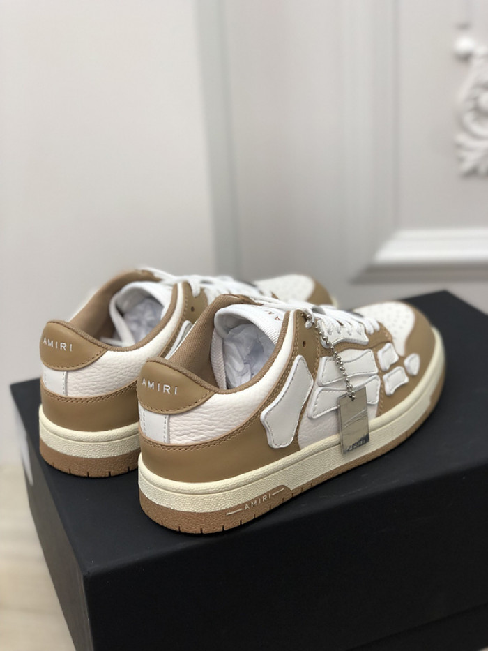 amiri* skel leather sneakers