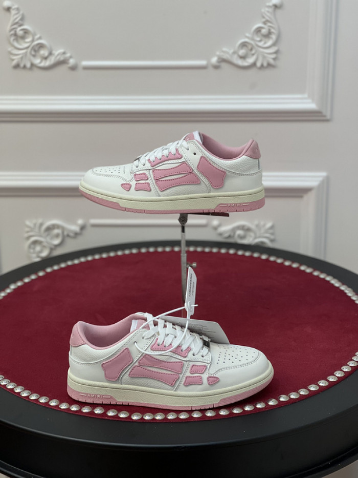 amiri* skel leather sneakers