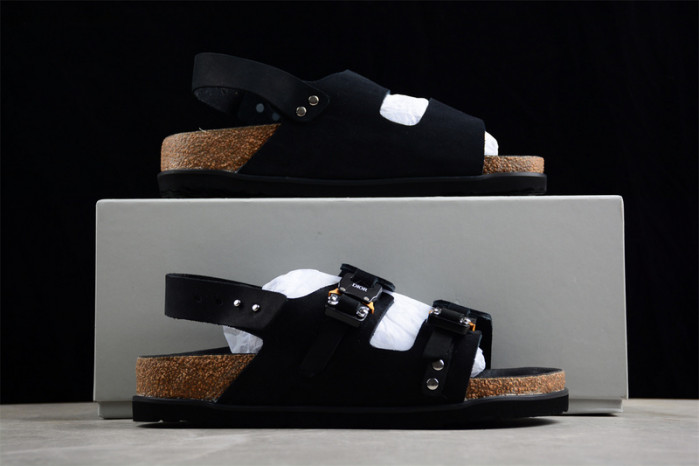 D*or by birkenstock milano sandal black (eu36-eu45)