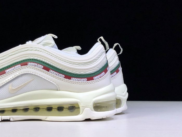 undefeated nike air max 97 white aj1986-100