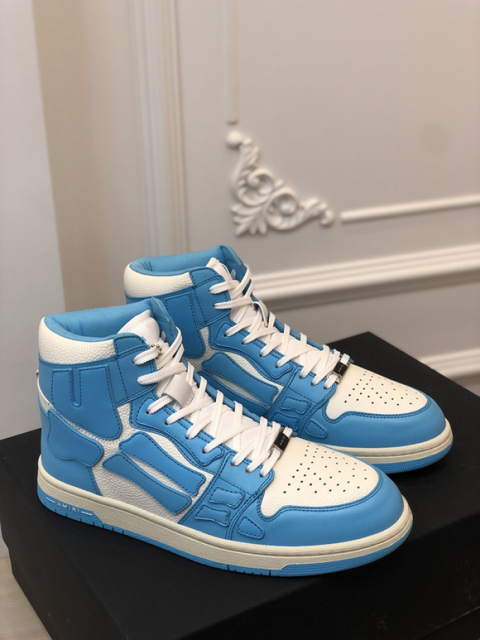 amiri* skel leather sneakers