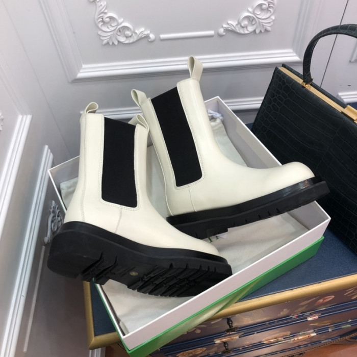 Botteg*Venta Tire Leather Ankle boots