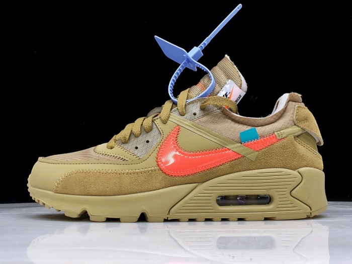 off white x air max 90 ''desert ore'' aa7293-200