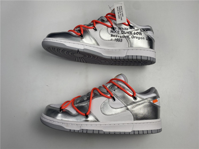 off white x nike dunk low ct0856- 800