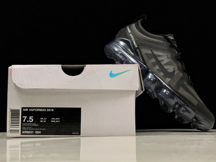 air vapormax 2019 "ghost black" - ar6631 004