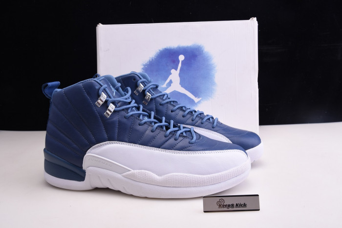 air jordan 12 indigo stone blue 130690-404