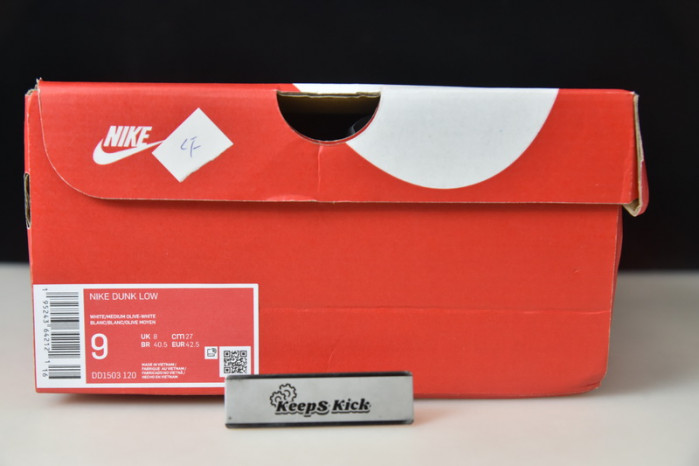 nike dunk low “medium olive” dd1503-120