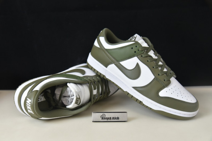 nike dunk low “medium olive” dd1503-120