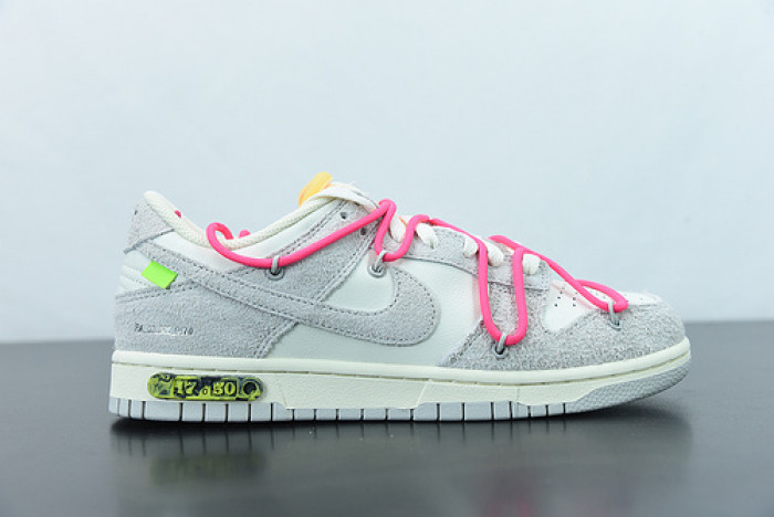 ow x dunk low ''lot 17 of 50''