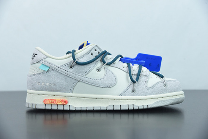 ow x dunk low ''lot 16 of 50''