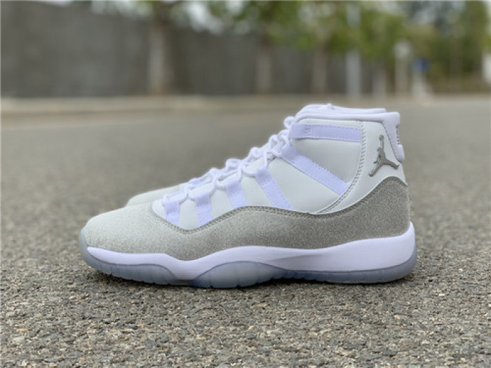 air jordan 11 retro "metallic silver" ar0715 100