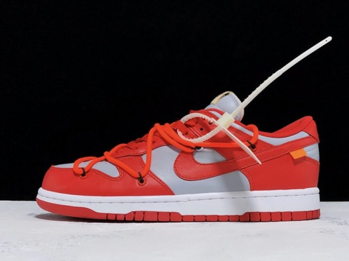 off white x dunk low ''university red'' ct0856-600