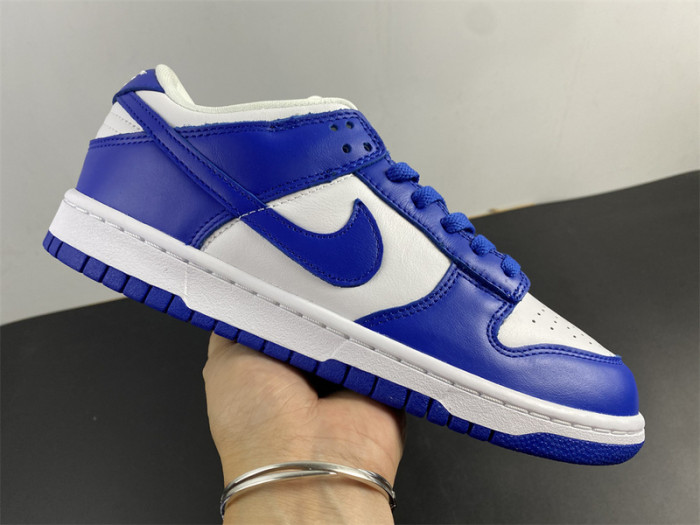 nike dunk low sp kentucky (2020) white/royal blue cu1726-100