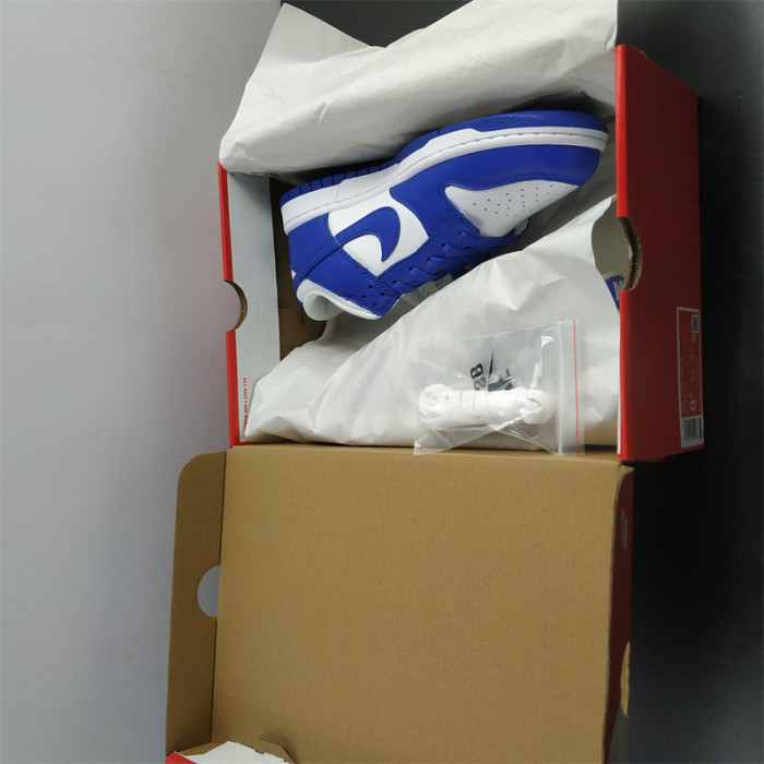 nike dunk low sp kentucky (2020) white/royal blue cu1726-100